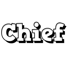 Chief snowing logo