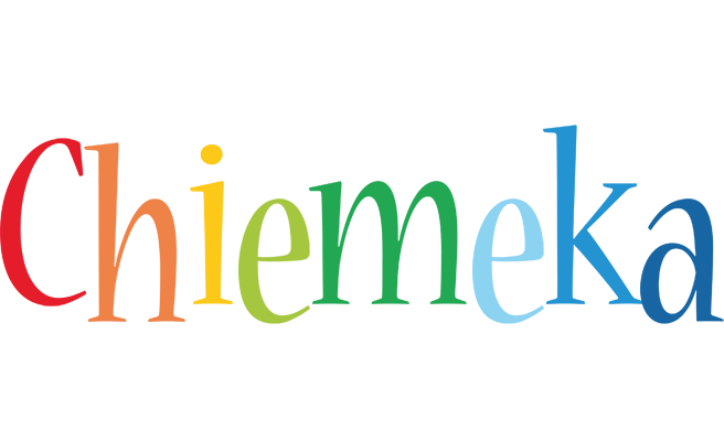 Chiemeka birthday logo