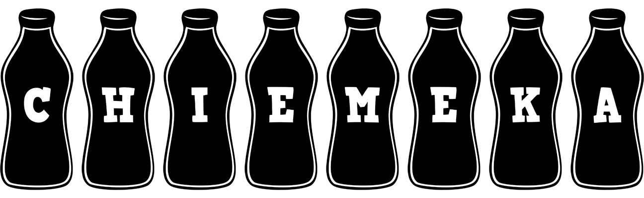 Chiemeka bottle logo
