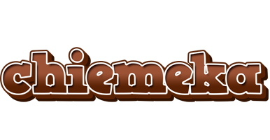 Chiemeka brownie logo