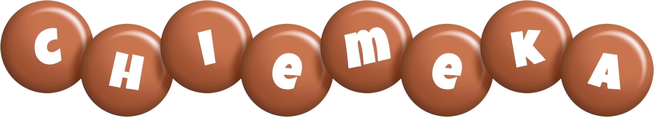 Chiemeka candy-brown logo