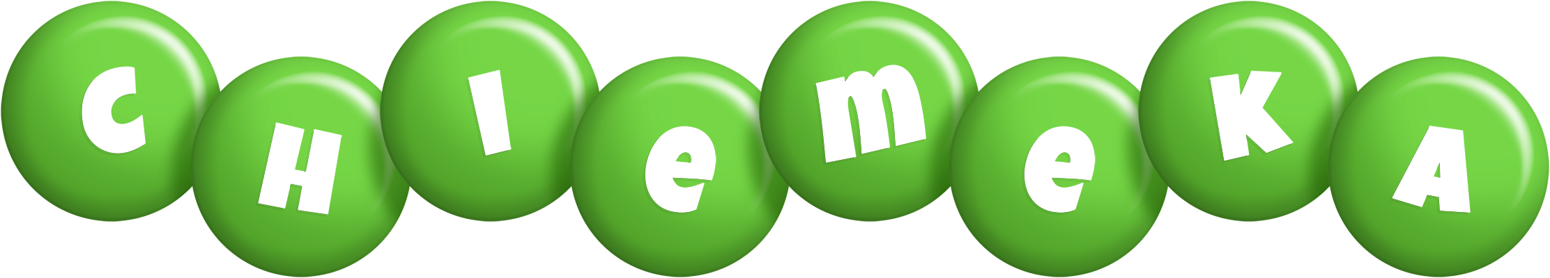 Chiemeka candy-green logo