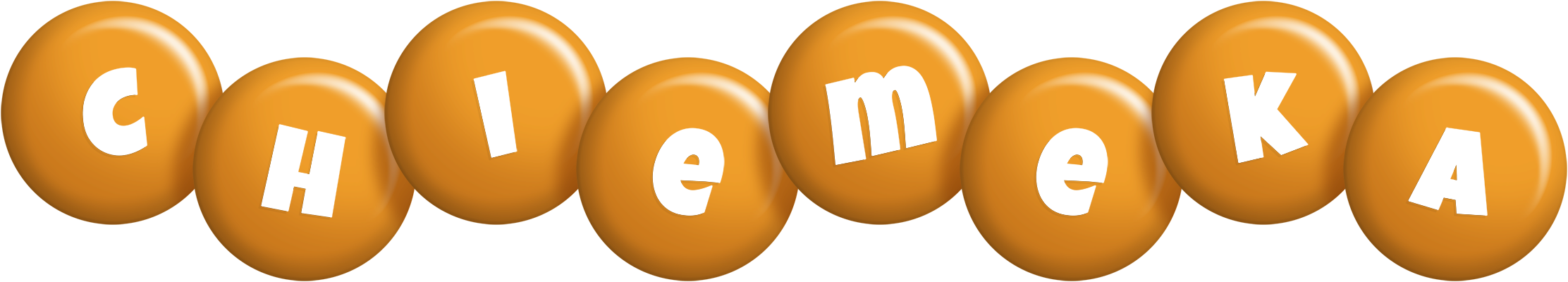 Chiemeka candy-orange logo