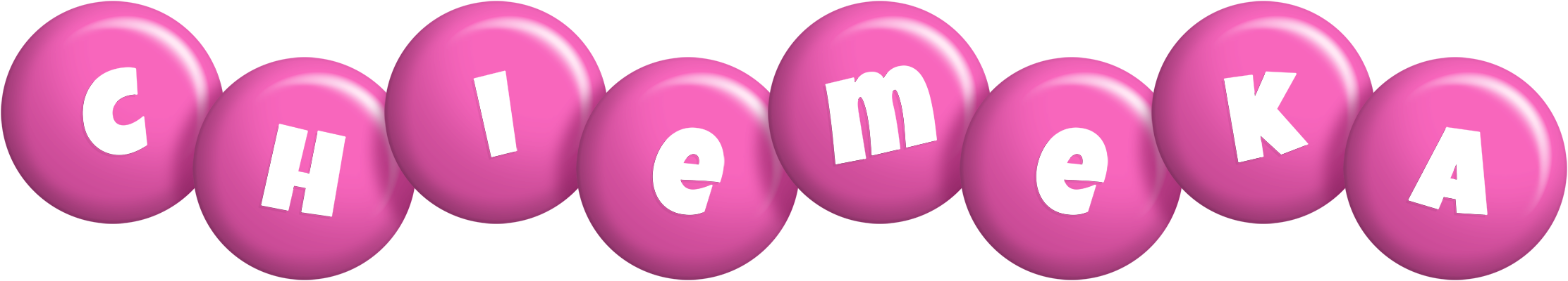 Chiemeka candy-pink logo