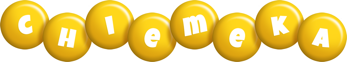 Chiemeka candy-yellow logo