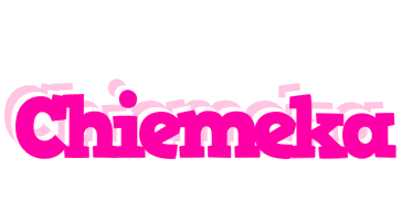 Chiemeka dancing logo