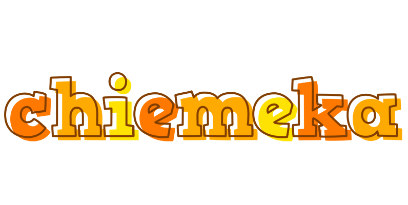 Chiemeka desert logo