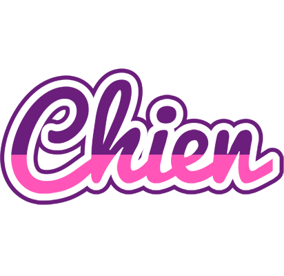 Chien cheerful logo
