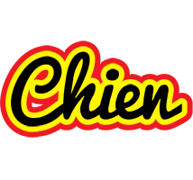 Chien flaming logo