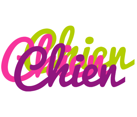 Chien flowers logo
