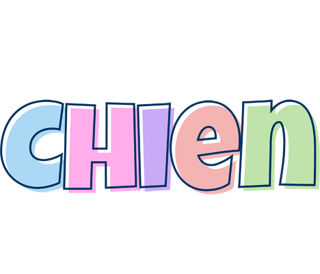 Chien pastel logo
