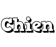 Chien snowing logo