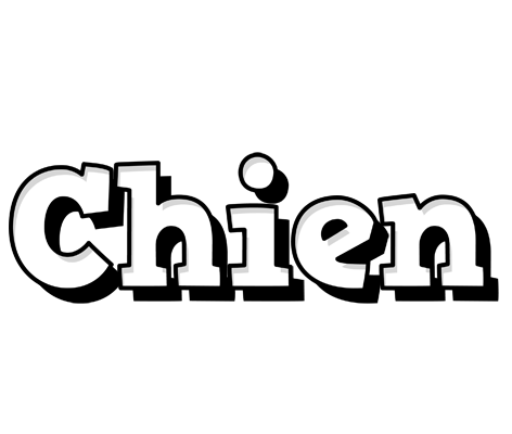 Chien snowing logo