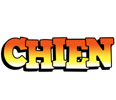 Chien sunset logo