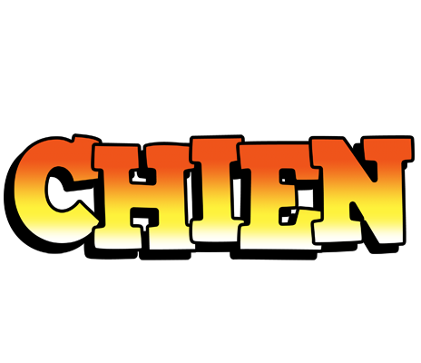 Chien sunset logo