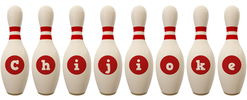 Chijioke bowling-pin logo