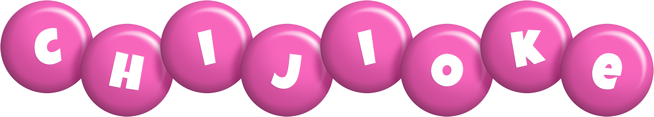 Chijioke candy-pink logo