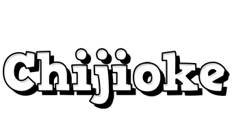 Chijioke snowing logo