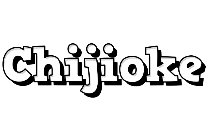 Chijioke snowing logo