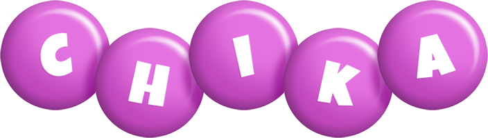 Chika candy-purple logo