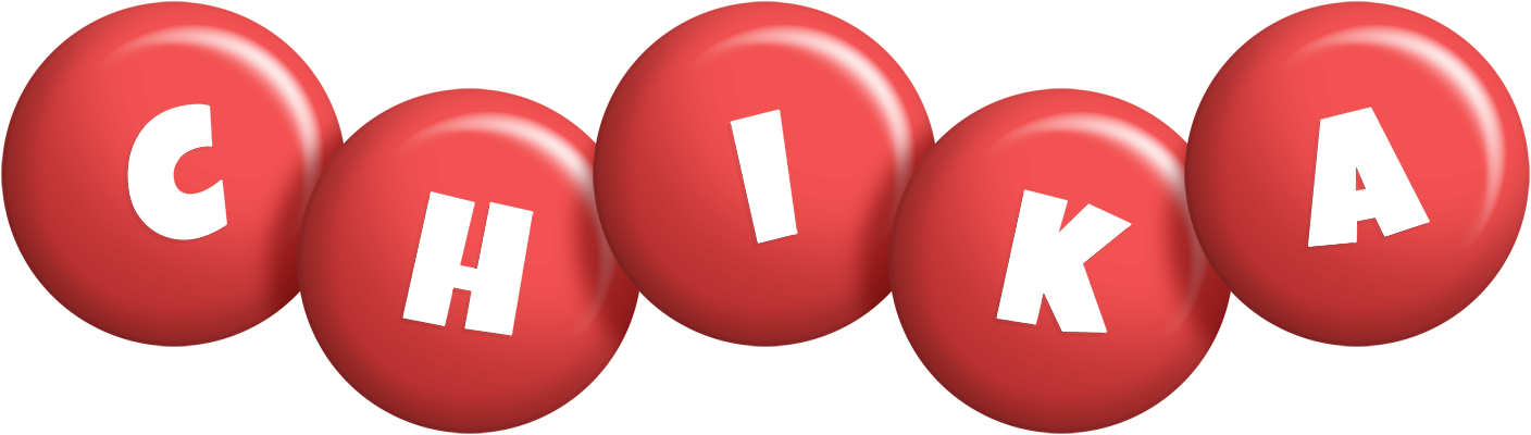 Chika candy-red logo