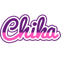 Chika cheerful logo