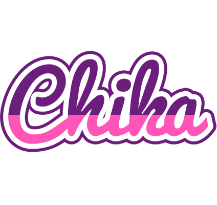 Chika cheerful logo