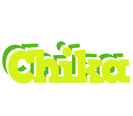 Chika citrus logo