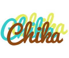 Chika cupcake logo