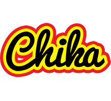 Chika flaming logo