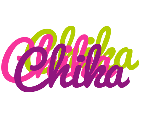 Chika flowers logo
