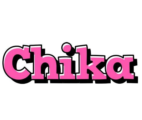Chika girlish logo
