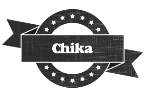 Chika grunge logo