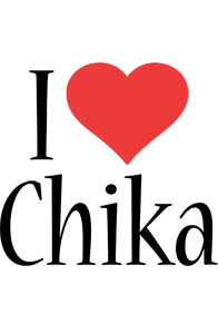 Chika i-love logo
