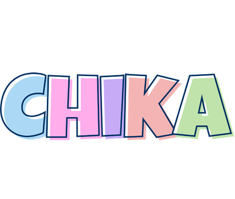 Chika pastel logo