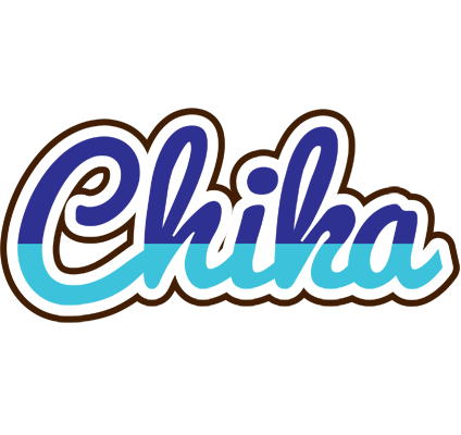 Chika raining logo