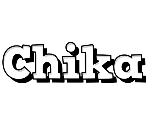 Chika snowing logo