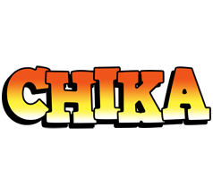 Chika sunset logo
