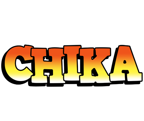 Chika sunset logo
