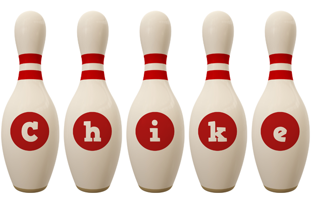 Chike bowling-pin logo