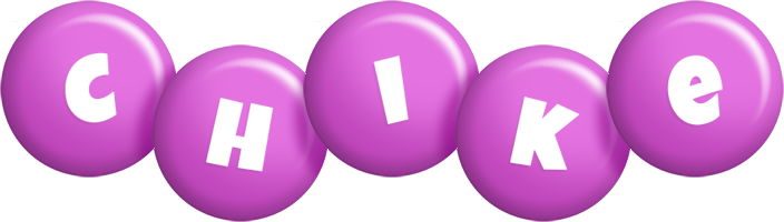 Chike candy-purple logo