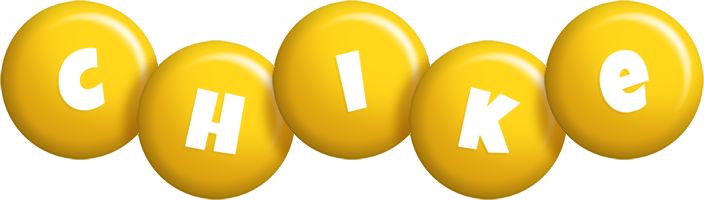 Chike candy-yellow logo
