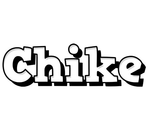 Chike snowing logo