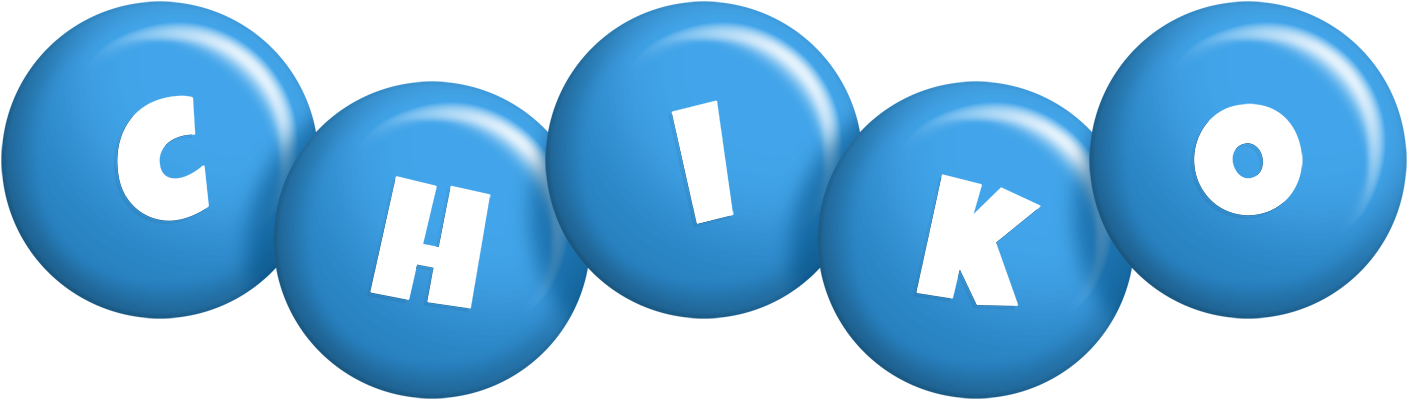 Chiko candy-blue logo