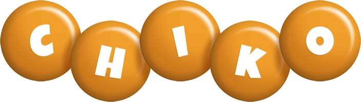 Chiko candy-orange logo