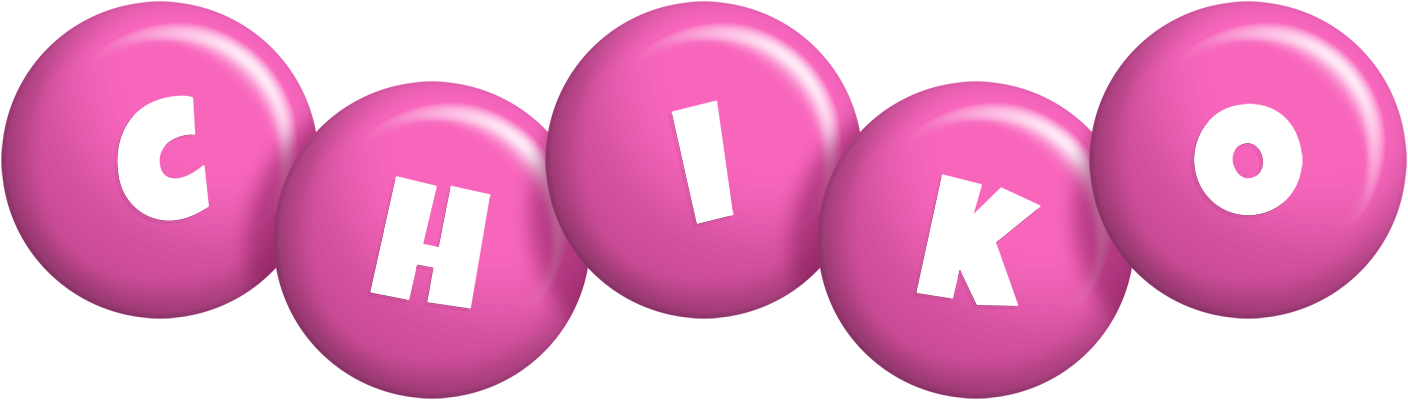 Chiko candy-pink logo