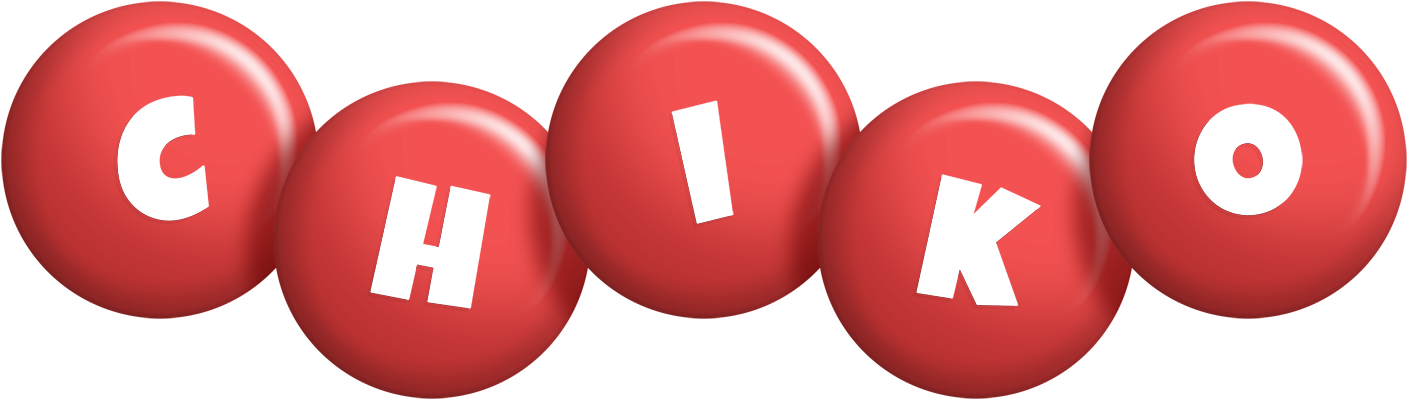 Chiko candy-red logo