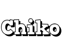 Chiko snowing logo