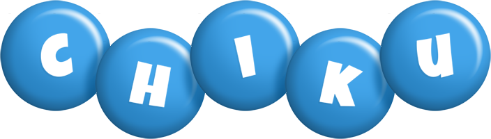 Chiku candy-blue logo