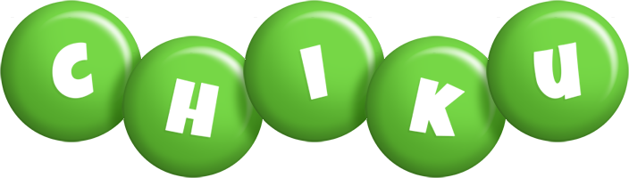 Chiku candy-green logo